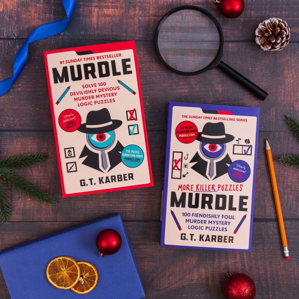 thumbnail image 2 of Murdle (Paperback) – G.T. Karber, 2023, Murdle Puzzle Series, Free Shipping 2 of 5
